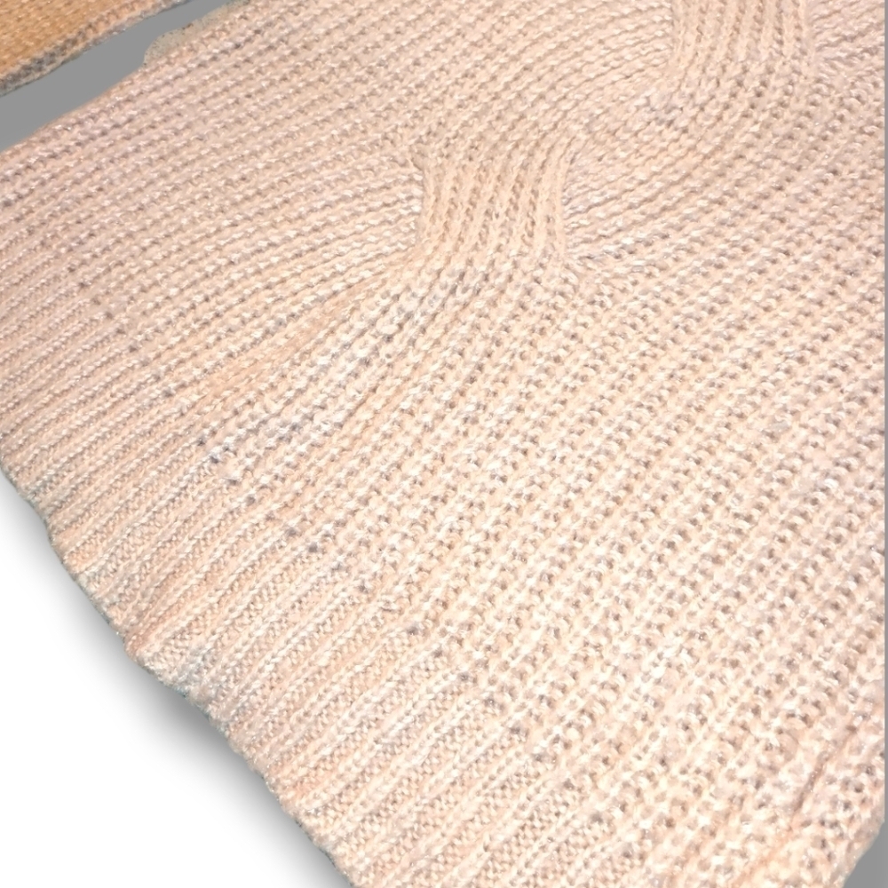 Calvin Klein Pullover Mock Turtleneck Cable Knit Sweater XS - Picture 8 of 12